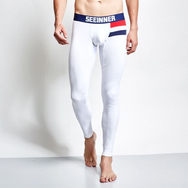 

national flag winter warm pants thin type foundation long johns leggings u convex bag, Black;brown