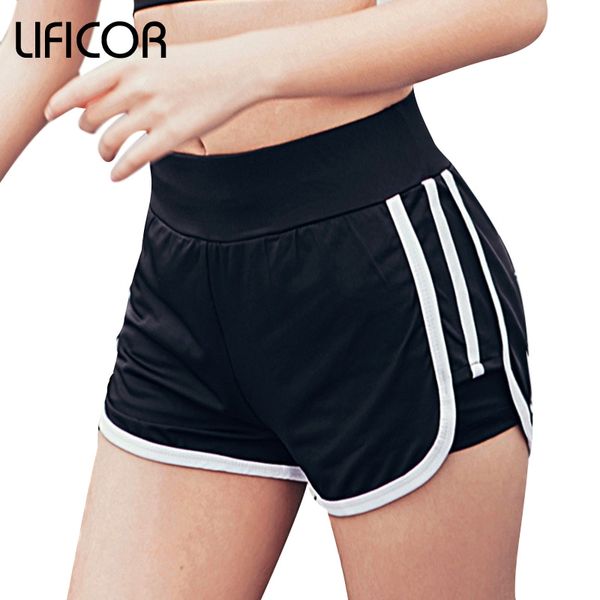 

promotions women sport fitness shorts curve sport running yoga for ladies athletic shorts gym clothes sportswea plus size, White;red