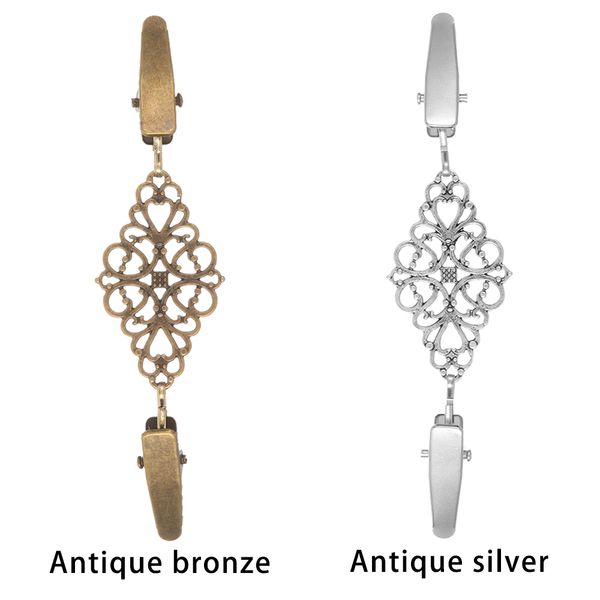 Fashion Cardigan Sweater Clip Charms Women Blouse Shirt Collar Clips Decoration