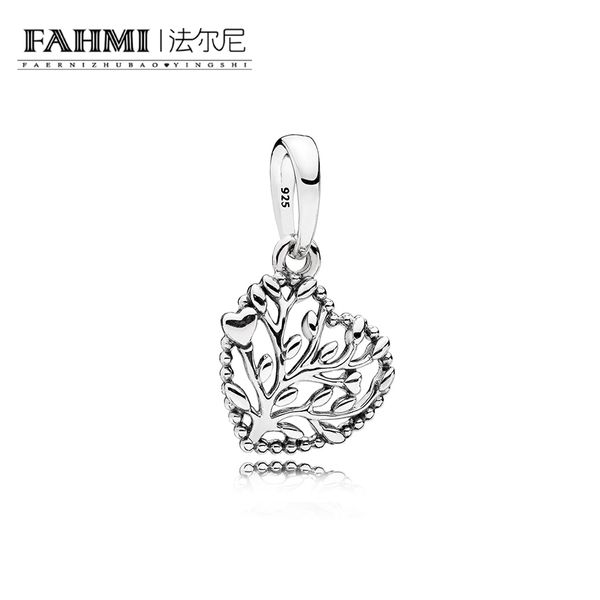 

fahmi 100% стерлингового серебра 925 пробы 1: 1 оригинал 797140 подлинный темперамент мода гламур ретро кулон свадебные женские украшения, Black