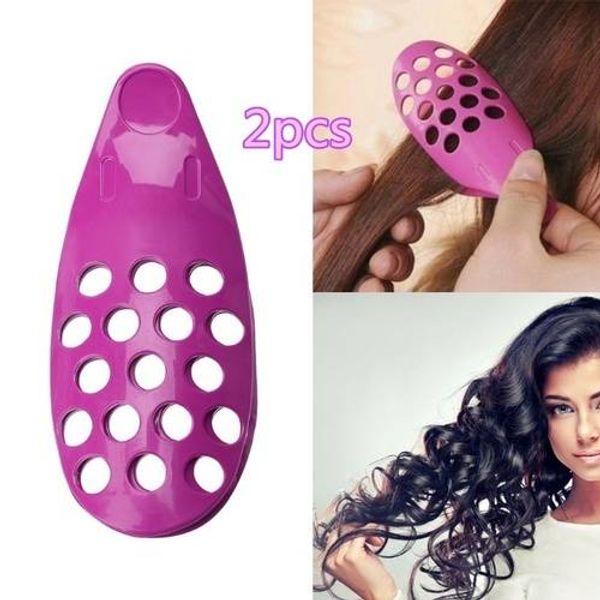 Hair Fringe Clip Front Bangs Curler Roller Holder Pin Diy Hair