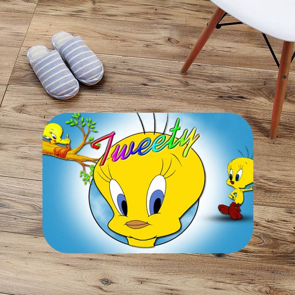

tweety bird door mat floor carpet for living room thicken rug anti-slip bathroom mat doormat home bath decor