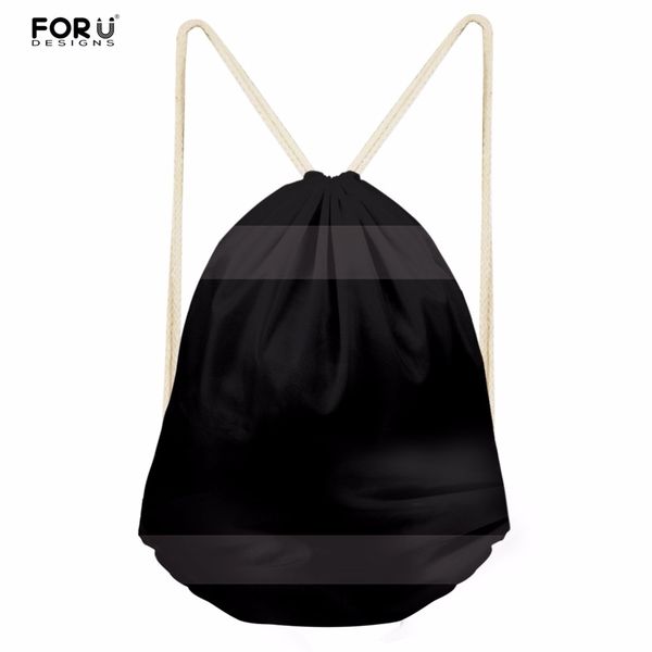 

forudesigns small men drawstring bag travel string shoulder bags for men casual men's school girls storage bags