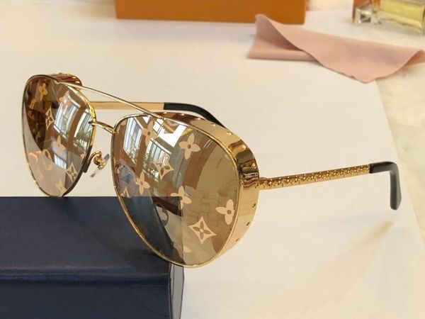 

luxury 1054 designer sunglasses for fashion oval simple uv 400 lens coating mirror lens color plated frame come with package z1054e, White;black