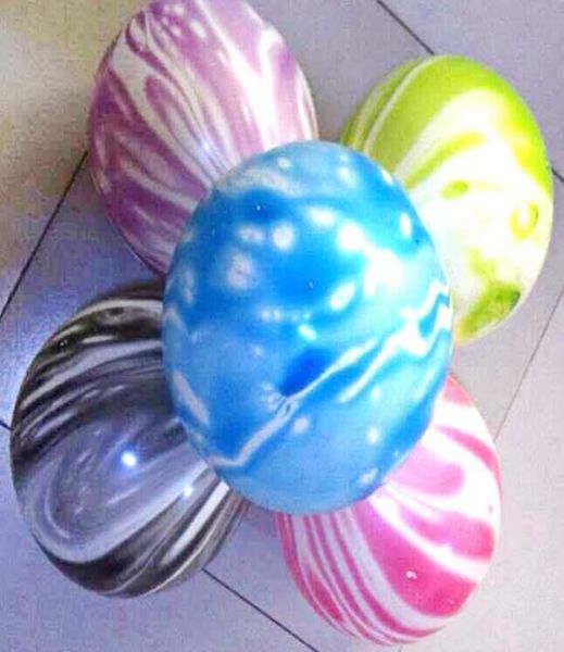 

rainbow balloon 100pcs/set creative colorful 10inch marble agate latex balloons birthday party decorations baby shower party supplies
