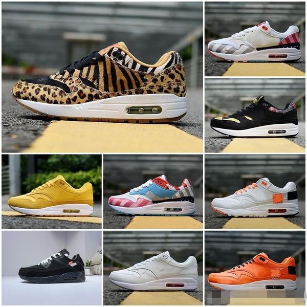 

2018 Piet Parra x 1 SE DLX ATMOS Bred Floral Camo Premium Plaid Suede Running Shoes Women Mens Trainers 1s Chaussures Sneakers Size36-45