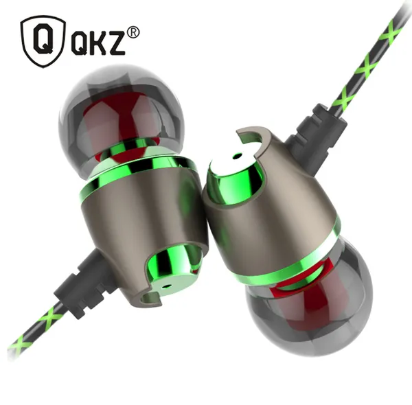 Auricolare QKZ DM11 Magnetico Stereo BASS Metallo Auricolare in-Ear Cuffie con cancellazione del rumore DJ Auricolari In Ear HiFi Ear Phone