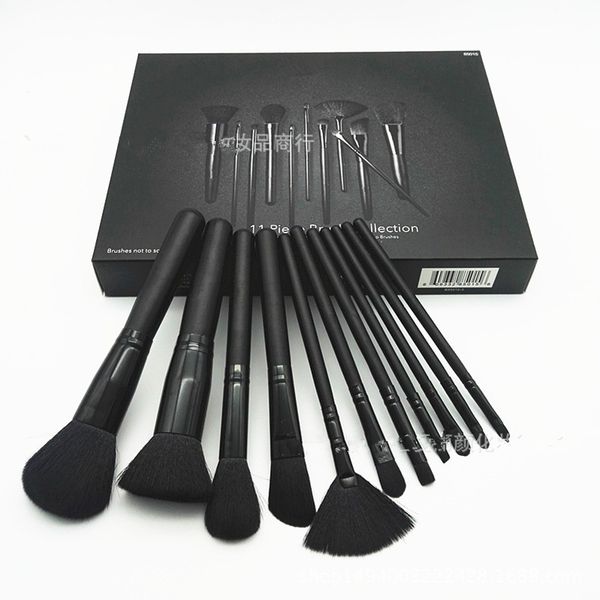 

Dropshipping 2018 HOT New makeup brands 11 Piece Brush Collection e. i. f наборы кистей для макияжа