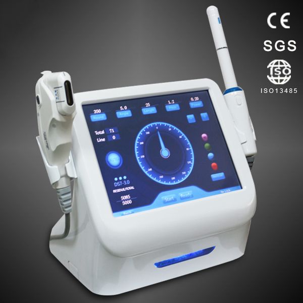 

hifu 2 in 1 skin tighten face lifting vaginal tighten high intensity focused ultrasound wrinkle removal beauty machine system ce/dhl