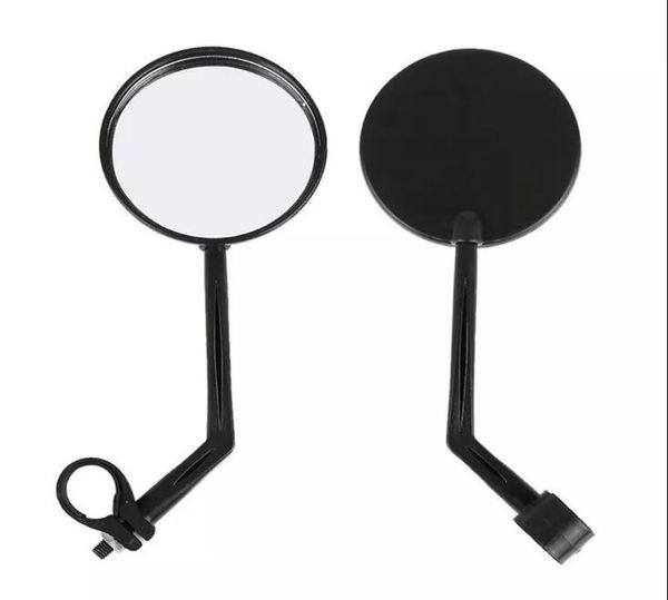 

adjustable motorcycle bicycle handlebar end glass flexible wide angle bike rotatable mirrors rearview reflective cycling kit
