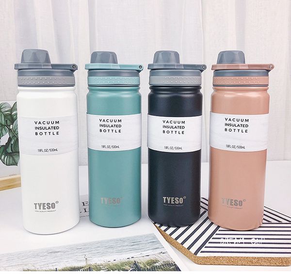 

sport water bottles vacuum cup 304 stainless steel sport kettle outdoor thermos travel bottle