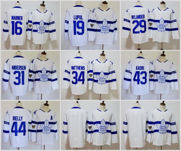 

2018 Stadium Series Toronto Maple Leafs Jersey 34 Auston Matthews Mitch Marner Morgan Rielly Frederik Andersen William Nylander Nazem Kadri