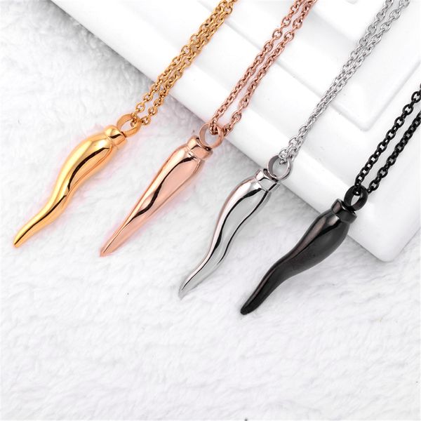 

ijd9225 новейший итальянский рог мемориальный кулон кремация похороны пепел держатель семья домашние животные друзья урна ожерелье медальон, Silver