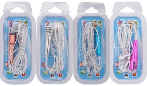 

Мини-конденсаторный микрофон гарнитура KTV песни духи наушники K пение карманные к