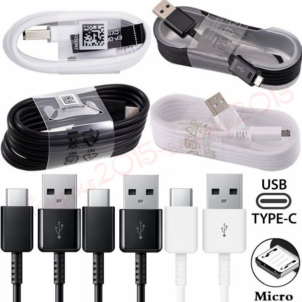 

Тип C Micro USB-кабель ого 1.2m 1.5m 4FT 5FT Ткань кабелей для Samsung s4 s6 s7 края S8 S9 примечания-4 8 9 HTC Л.Г.