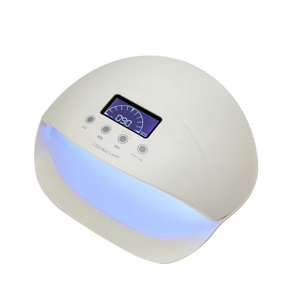 

professional 50w lcd display dual uv led nail lamp nail dryer for fast curing gel polish 365+405nm light with bottom timer set