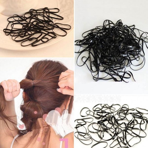 1pack New Arrival Hair Rubber Band Black Color Children S Girl