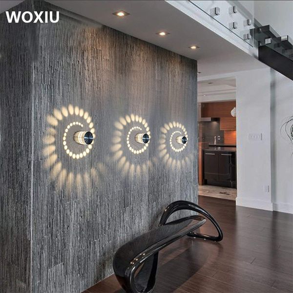 2019 Woxiu 3w Led Wall Light Aluminium Ceiling Lights Bathroom Lamp Modern Stahler Effect Bathroom Livingroom Wall Light From Danaa 145 73