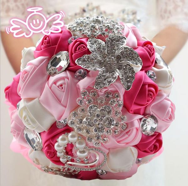 

wedding supplies romantic bride holding bouquet