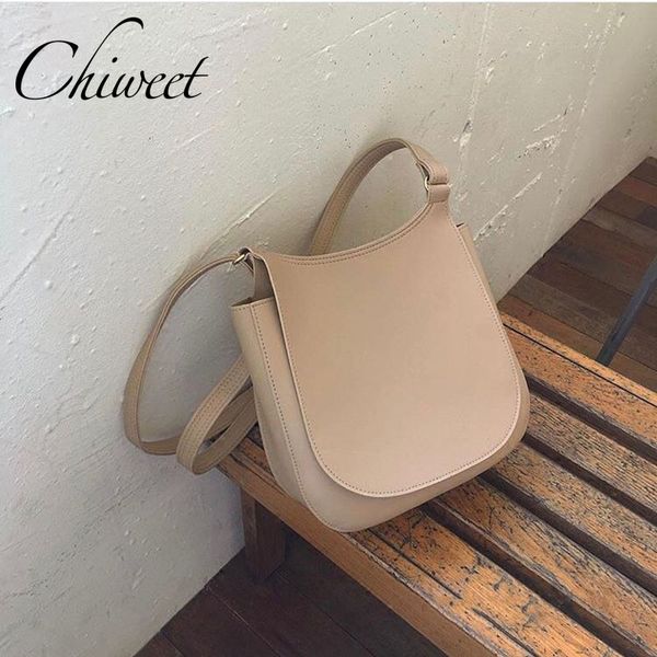 

vintage solid large flip shoulder bag designer soft leather luxury handbags women bag minimalist simple ladies messenger bags