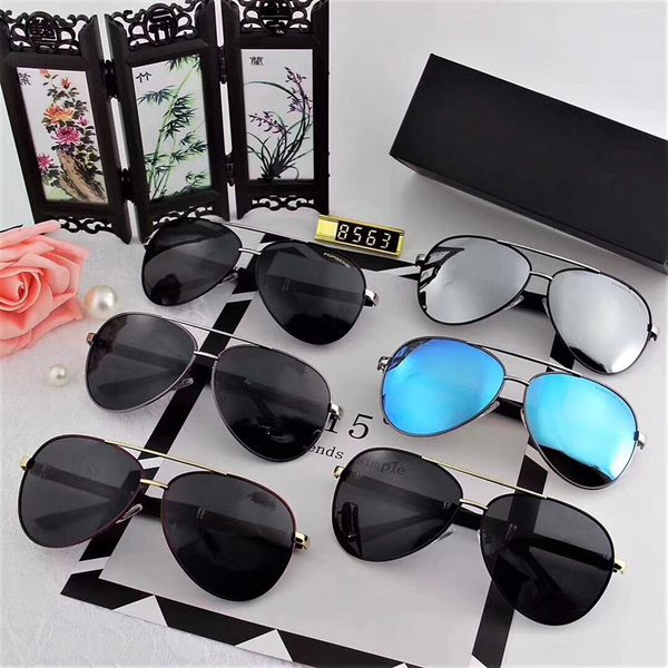 

p8563 sun glasses men sunglasses speckle classical brand designer beach holiday sunglasses uv400 sunglasses, White;black