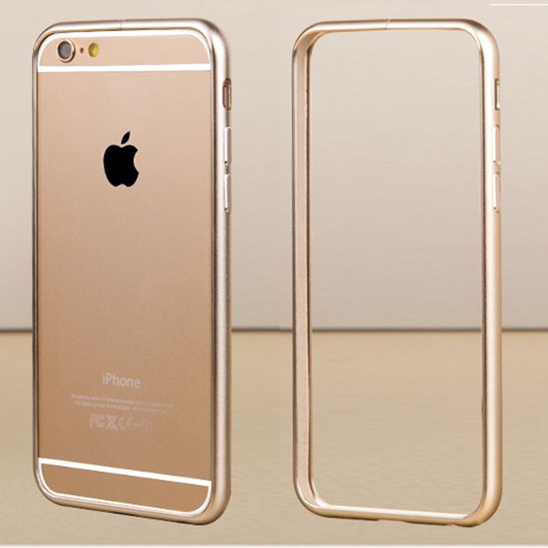 

global hits for iphone bumper case luxury aluminum pure color mobile case frame metal phone case cover coque