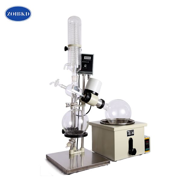 

zoibkd u.s. overseas warehouses including tax supply re-501 high-performance laboratory rotary evaporator equipment with manual lift digital