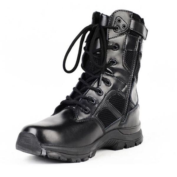 

new army boots men with boots warwolf, Black