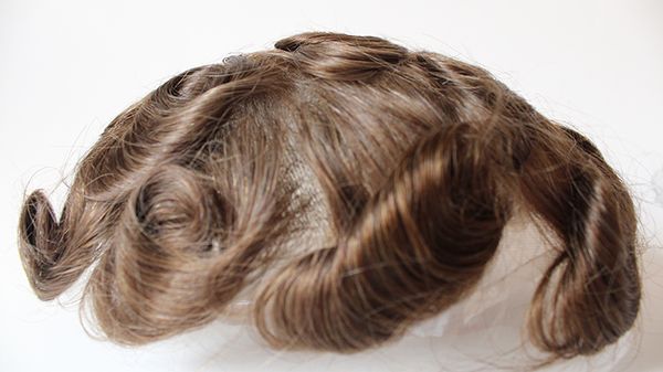 2019 Best Seller Factory Price Grey Hair Men Toupee Men Wigs