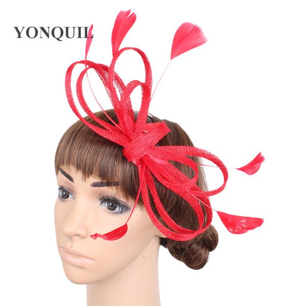 Ladies Hair Fascinators Wedding Hats Headbands Navy White Blue