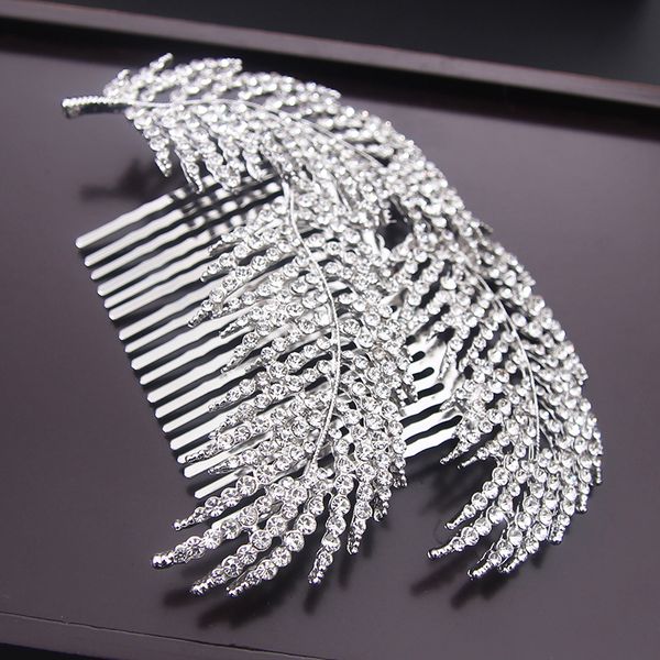 Crystal Silver Comb Beautiful New Arrival Wedding Events Wedding