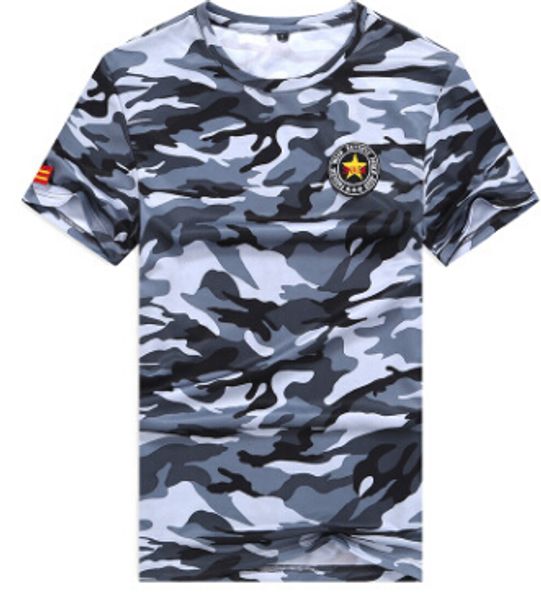 

men big size camouflage ma1 tshirts summer tee casual loose short sleeved tshirt, White;black