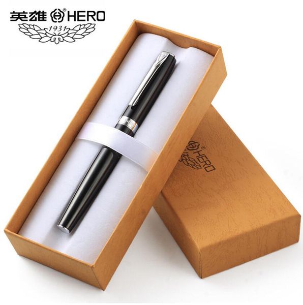 

luoshi nice quality business fountain ink pen hero 382 business men's ift pen