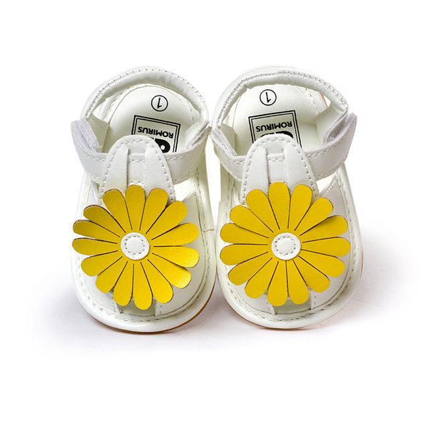 yellow sandals for baby girl