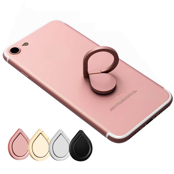 

High Quality Cellphone ring stand holder New Phone Holder Car metal Stand Mounts For Samsung Andriod