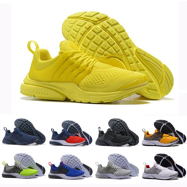

Air Red PRESTO BR QS Breathe Yellow Triple Black White Mens prestos Shoes Sneakers Women Running Shoes Men Sports Safari Pack designer