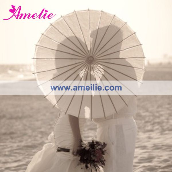 

party wedding bride white paper umbrella parasol