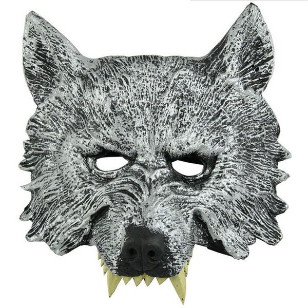 

fun halloween masquerade party masks animal full face wolf mask for kids birthday gift