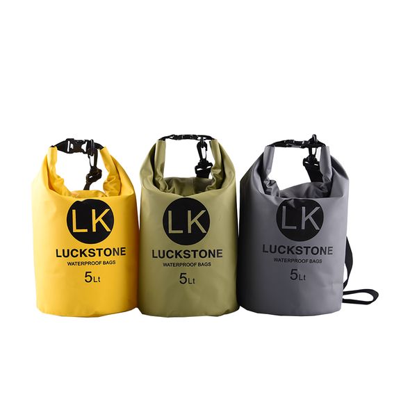 

camping hiking pvc dry bag waterproof bag 5l drift outdoor traveling ultralight rafting waterproof camera case trecking