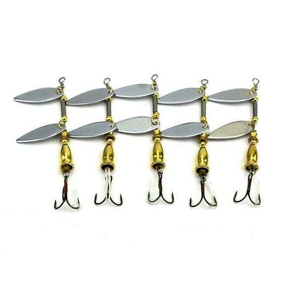 

приманки spinner, spinnerbaits, металлические рыболовные ложки приманки