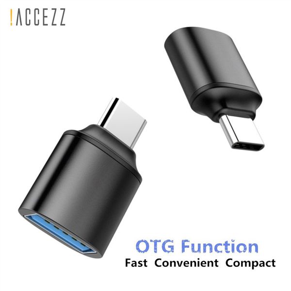 

!ACCEZZ Type C к USB 3.0 адаптер OTG Type-C конвертер для Macbook One Plus 6 USB Type-C для Xiaomi 6 Galaxy S8