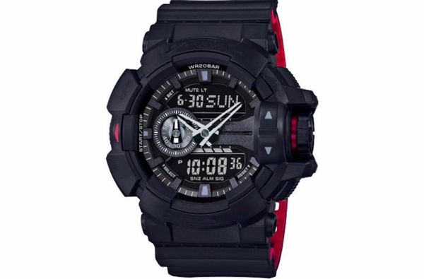 

Высокое качество мода роскошные мужчины Спорт наручные часы водонепроницаемый ga