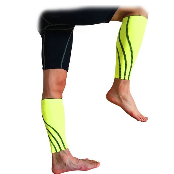 

outdoor sport brace support protector running training leg sleeve compression leg care set, Black
