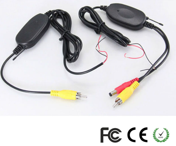 

2.4g wireless module receiver transmitter modular contact car video dvd monitor rear view camera parking sensor dc 12v 5v pal/ntsc