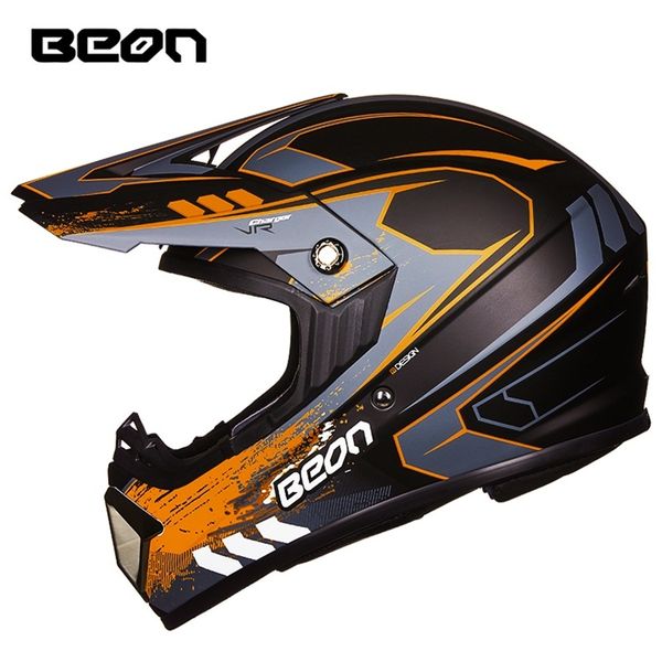 

1pcs beon professional off road atv ece moto safety helmet downhill motorbike motocross abs dot motorcycle helmet