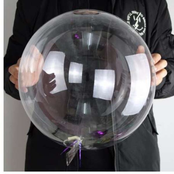 

balloons kids clear elasticity balloon big inflatable wedding inch decoration party toy air ball birthday pvc balloons 20 helium gdjne