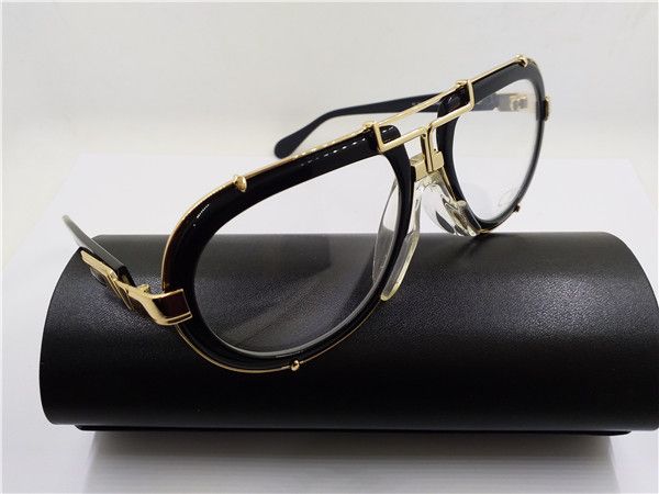 

2018 fa hion mod642 vintage eyewear black frame clear len with legend box 642 hipping