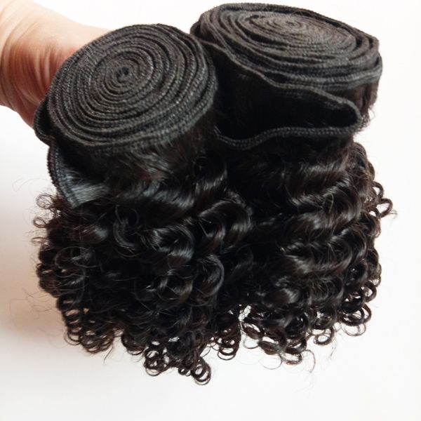 

african black woman popular brazilian european virgin human hair 8-26inch kinky curly hair weft mongolian indian remy hair extension