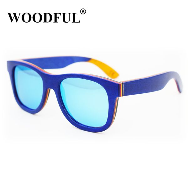 

2018 new design wooden sunglasses uv400 sunglasses, White;black