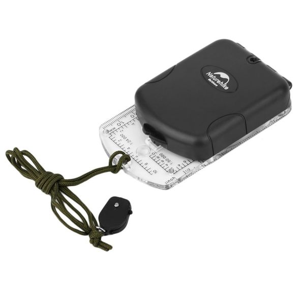 

narutehike outdoor professional multifunctional luminous transparent nh compass camping hiking compass drop shipping